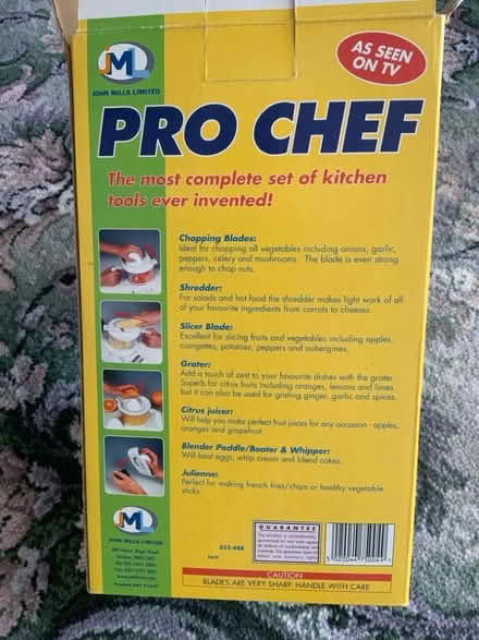 Photo of free Pro chef kitchen tools (Westbrook WA5) #3