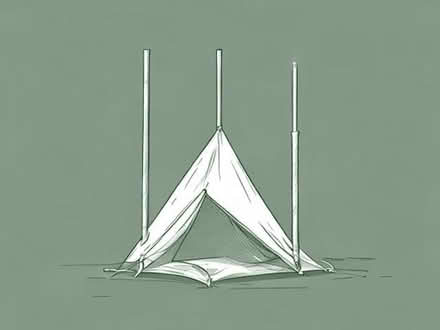 Photo of Spare tent poles (fibreglass) (Wargrave RG10) #2