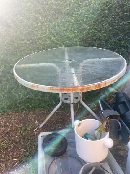 Photo of free Garden table (Southdown BA2) #1