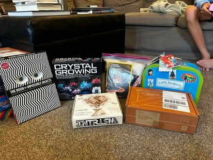 Photo of free Various games/kids activity boxes (Palisades, NW, WDC) #2