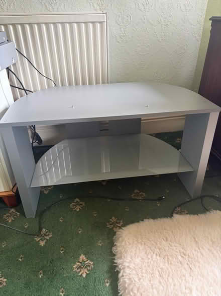 Photo of free Grey TV stand (Culgaith CA10) #1