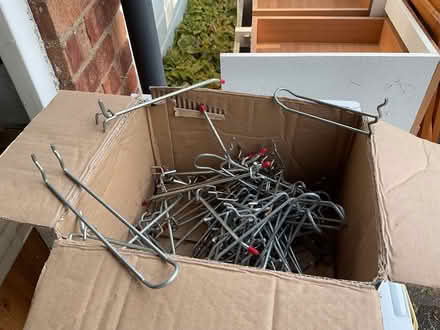 Photo of free Peg board hooks (Devon Park, Bedford MK40 3) #2