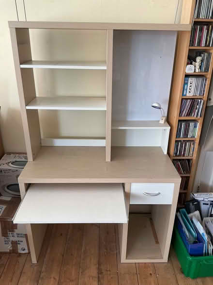 Photo of free IKEA Computer desk with storage (Grays RM17) #1