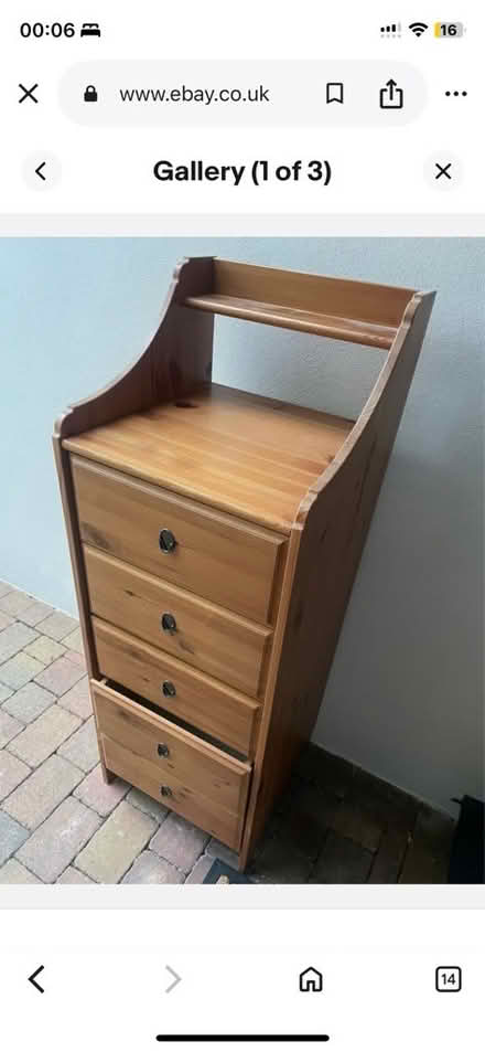 Photo of Ikea chest of drawers (Whitworth Halls of Residence M14) #2