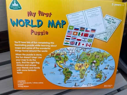 Photo of free World map jigsaw Early Learning Centre (Westbrook WA5) #2