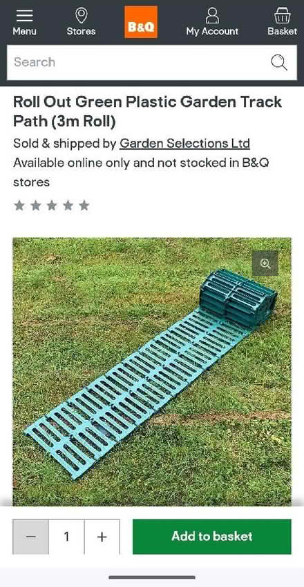 Photo of free Roll up Garden track (Kirby Cross CO13) #2