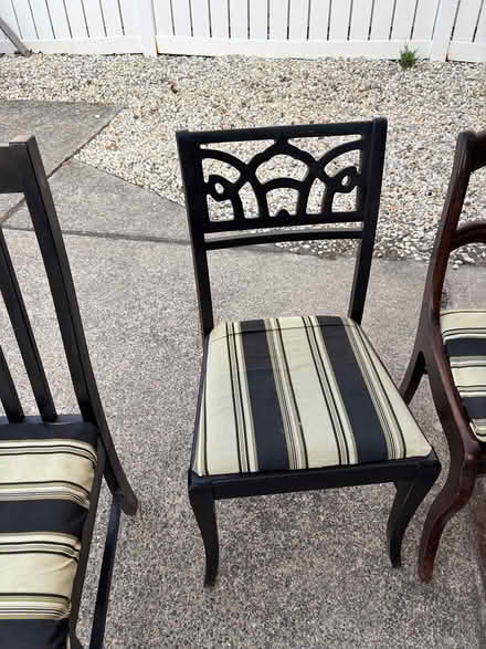 Photo of free 4 solid wood chairs (North wildwood NJ) #4