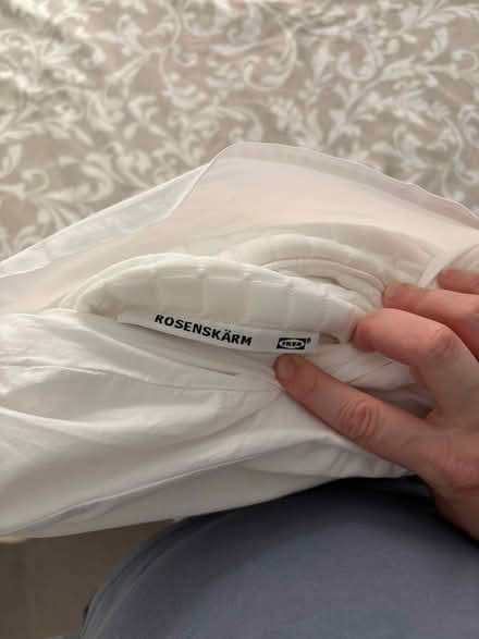 Photo of free Ergonomic pillow (ROSENSKARM, from ikea) (White City W12) #2