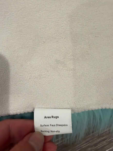 Photo of free Faux Sheepskin Rug (Coolidge Corner, Brookline) #2