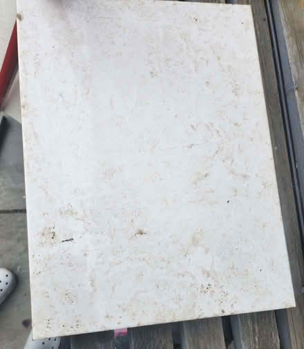 Photo of free white ceramic tiles (5) (Drylaw EH4) #1
