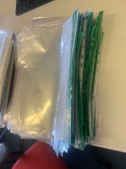 Photo of free pockets / plastic sleeves 📁 (Sevenoaks TN13) #2