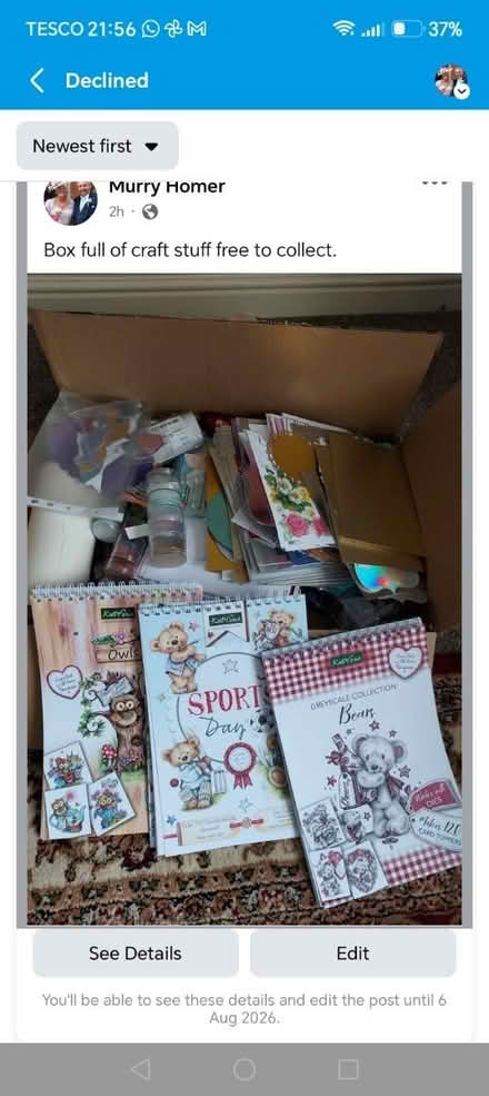 Photo of free Crafting supplies (Kendry) #1