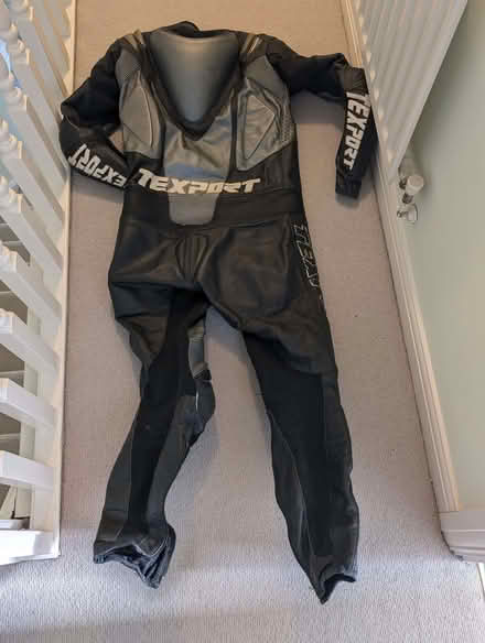 Photo of free One piece motorcycle race leathers size 38" (Deer Park OX28) #2