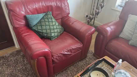 Photo of free Red Sofa 3-2-1 seater (Langho BB6) #1