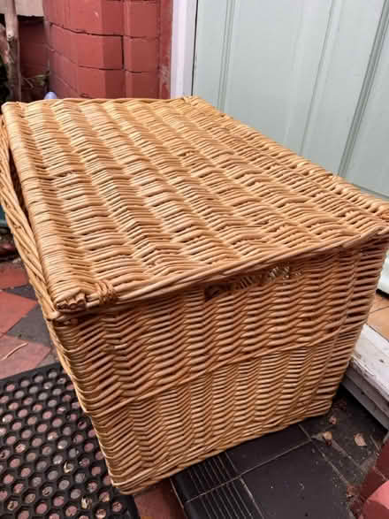 Photo of free Large wicker basket (Wallasey Village CH45) #1
