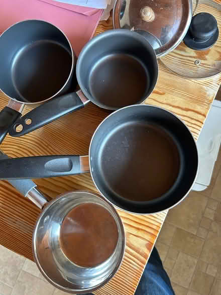 Photo of free Saucepans (Hare Green, Great Bromley CO7) #1
