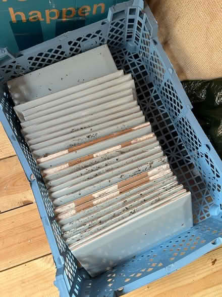 Photo of free Light blue metro tiles (Little Baddow CM3) #2