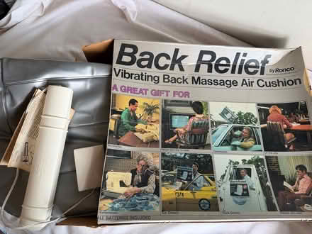 Photo of free Back vibrating air massage cushion (Shirley, Croydon CR0) #2
