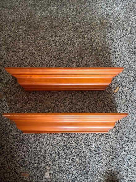 Photo of free 2 wood shelves (Oceanport) #1