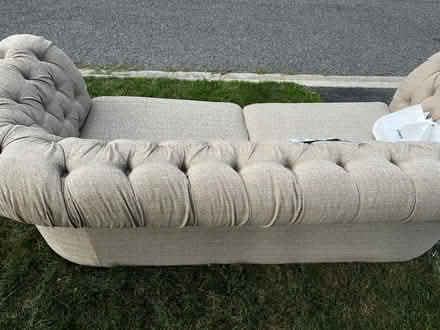 Photo of free Chesterfield sofa (Morgan’s Grant) #1