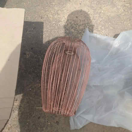 Photo of free Copper lampshade (Cainscross Rd nr Homebase GL5) #2