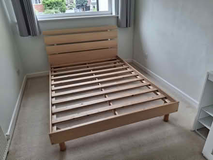 Photo of free Sturdy Double Bed (Aintree L9) #1