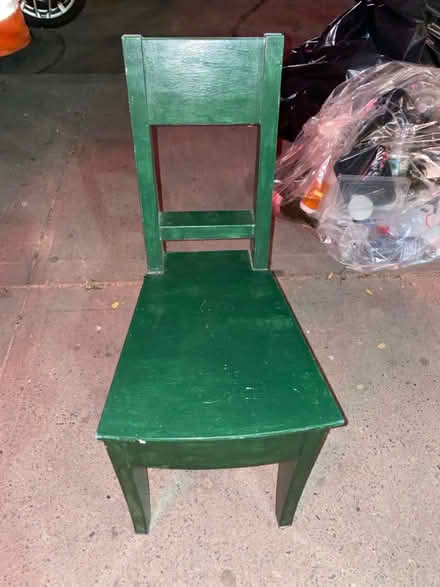 Photo of free CURB ALERT wooden chair (Upper West Side 10023) #1
