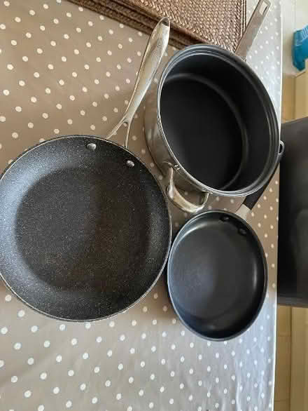 Photo of free 3 frying pans (Guildford GU1) #1