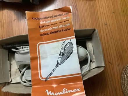 Photo of free Moulinex Electric Carving Knife (Birmingham B38) #2