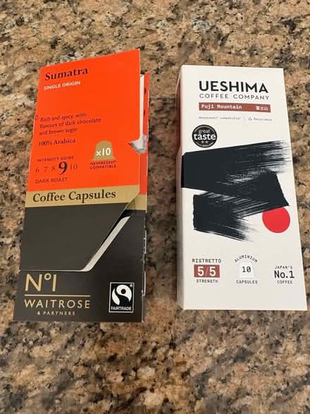 Photo of free x20 Nespresso Capsules (Weybridge KT13) #1