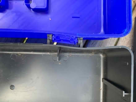 Photo of free blue plastic space save box (Blagdon BS40) #3