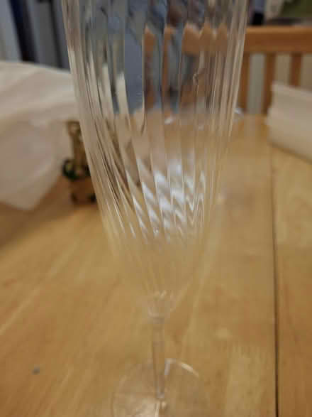 Photo of free 23 plastic champagne flutes (Heath, CF14) #3