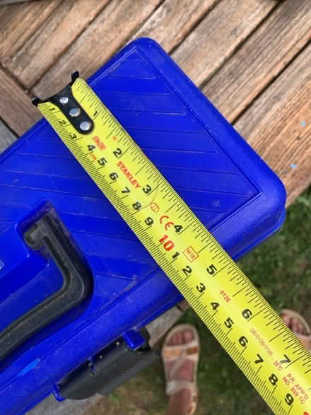 Photo of free blue plastic space save box (Blagdon BS40) #2