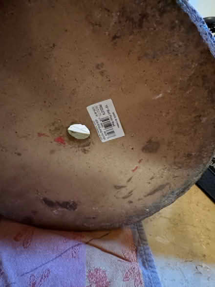 Photo of free Large bell shaped heavy planter (Glencoe, IL) #3