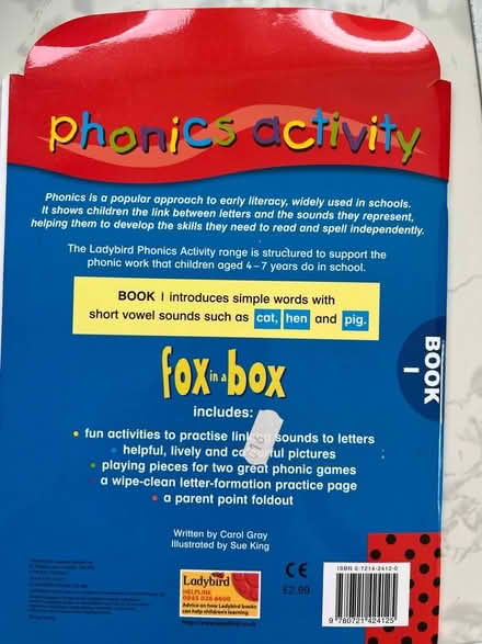 Photo of free Fox in a box phonics (Westbrook WA5) #2