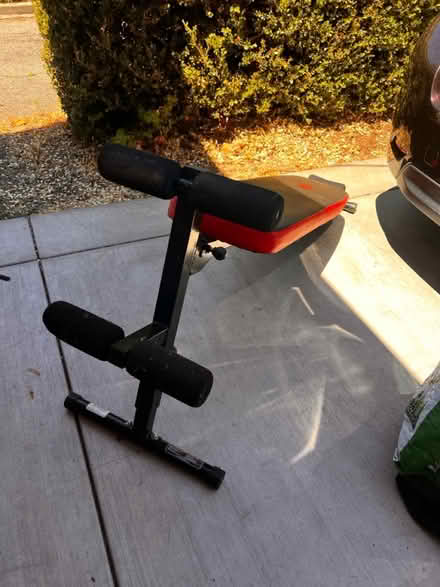 Photo of free Decline bench (Calderon and Mercy) #2