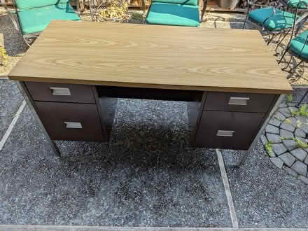 Photo of free Desk: 54 w X 24 d X 30 h (Geneva area of Bellingham) #3