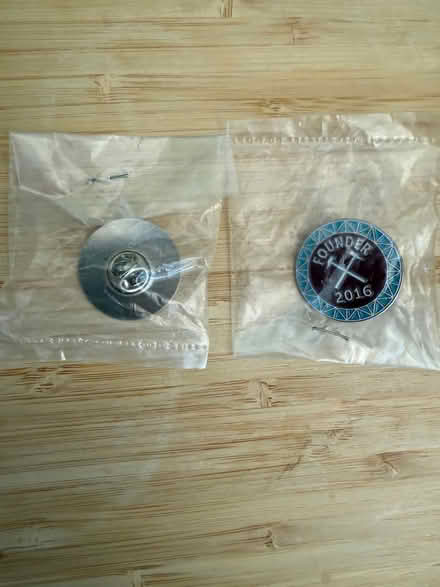 Photo of free West Ham United Founder 2016 Badge Pin – Brand New (Strand East E15) #1