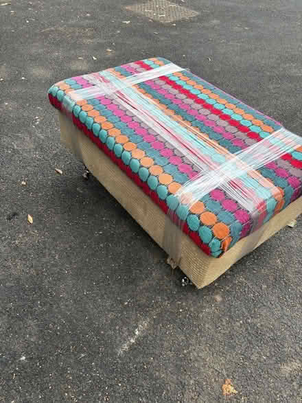 Photo of free Large rectangular pouffe (Saint Leonards Ward EX2) #1