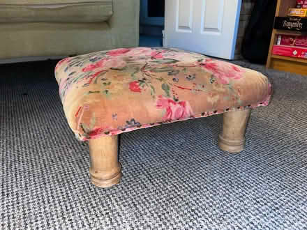 Photo of free Lovely little footstool (Wotton-under-edge GL12) #2