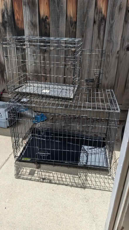 Photo of free Dog kennels and bird baths (San jose) #1