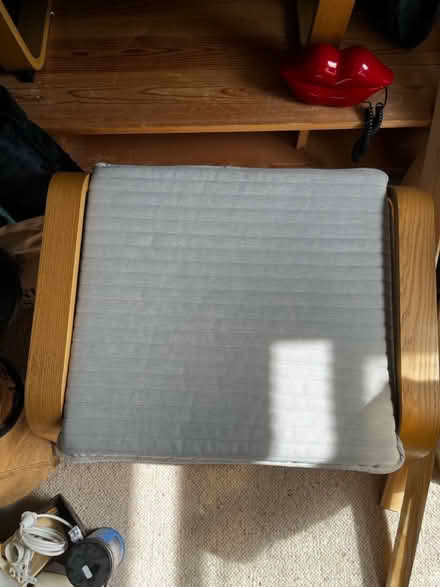 Photo of free Arm chair with footstool (Stamford Hill N16) #2