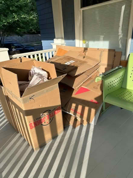 Photo of free Moving boxes: bubble wrap (SW 1 mile up hill from PSU) #1