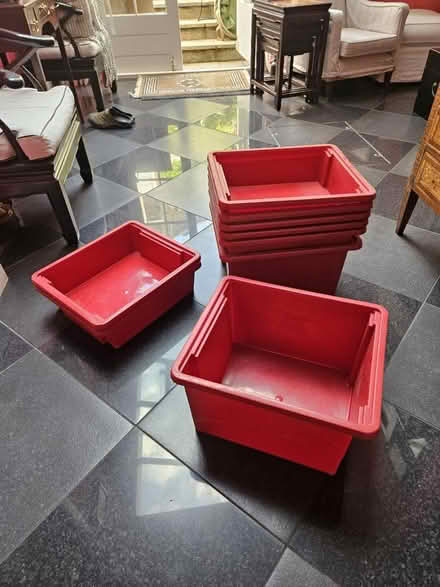Photo of free Set of stacking storage boxes (World's End SW10) #1