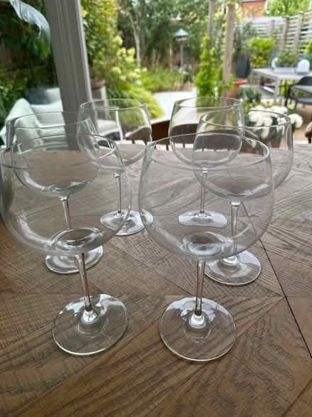 Photo of free 6 x balloon glasses - perfect condition (Woodford SK7) #1