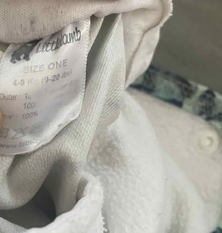 Photo of free reusable nappy set Little Lamb s1 (Wood Green N22 near tube) #4