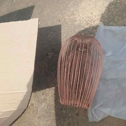 Photo of free Copper lampshade (Cainscross Rd nr Homebase GL5) #1