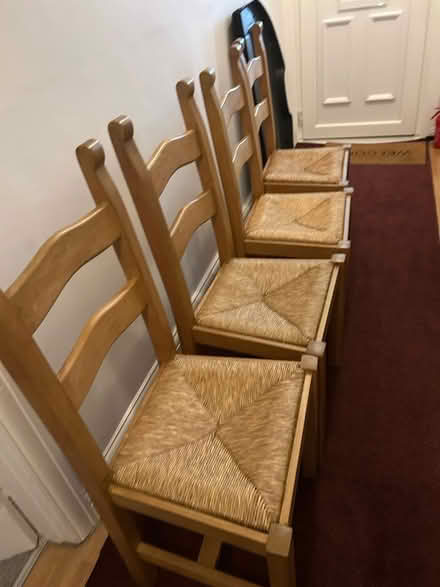 Photo of free 4 chairs (Purley CR8) #1