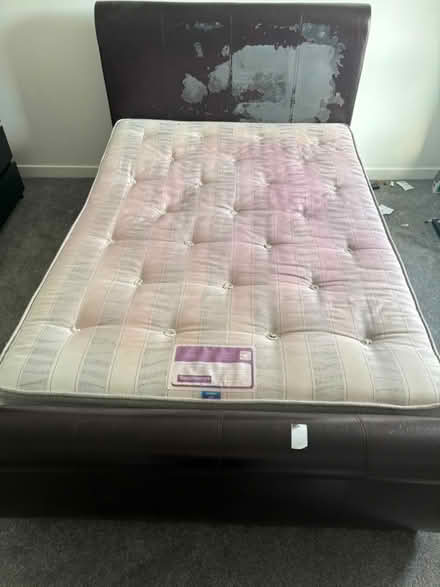 Photo of free Bed Frame + Mattress.& 2 Emma Matre (Toryglen G42) #2
