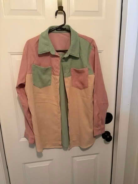 Photo of free SHEIN Corduroy Button-Up Shirt (Thornwood, NY) #1